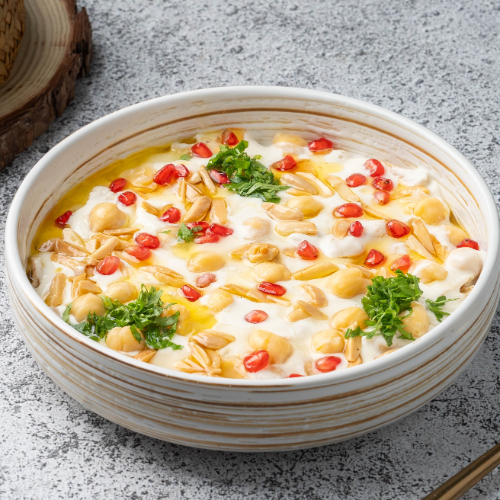 Chickpea Fettah With Yogurt