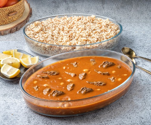 White beans stew gathering