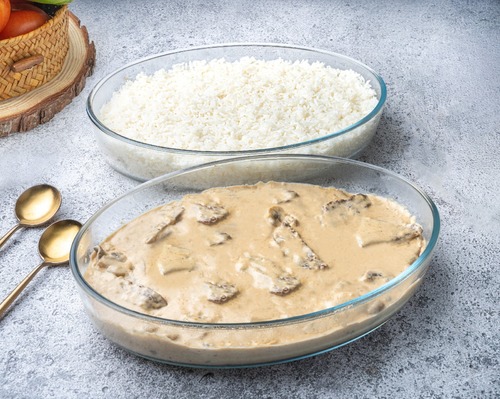 Creamy Mushroom Veal Gathering