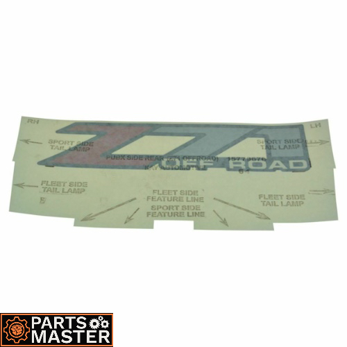 Parts Master - طقم علامة Z71 GM - طقم علامة Z71 GM