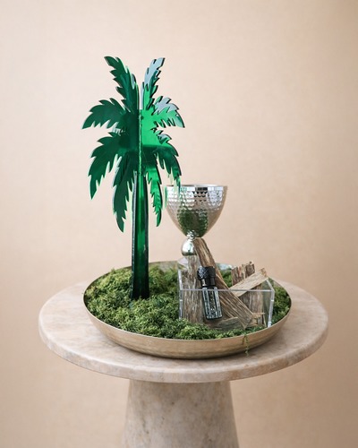 نقصة النخلة - تولتين ونص عود فيتنامي تربل A مع مسك خنين ومبخر راقي