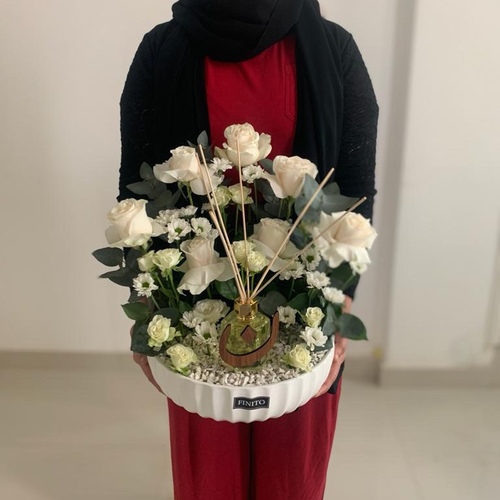 باقه ورد طبيعي - دفيوزر - حرف