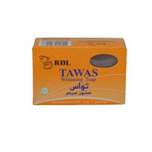 RDL Kuwait - RDL TWAS WHITENING SOAP 135 G - Soap with a special formula containing the element of Tawas, known for its medicinal, fragrant and whitening properties. It also contains vitamins A, C, and E, making it one of the best sources of skin nutrition.