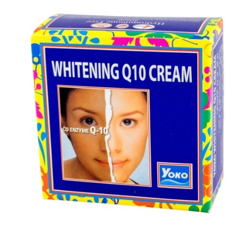 RDL Kuwait - YOKO WHITENING Q10 CREAM 4G - Pearl Face Cream with Q10 formula can be used as a makeup base. It helps protect the skin from the sun's rays. So the skin looks radiant.