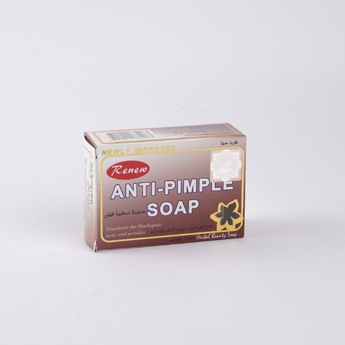 RDL Kuwait - RENEW ANTI PIMPLE SOAP 135 G - Treats dark spots, acne, wrinkles and dries blackheads