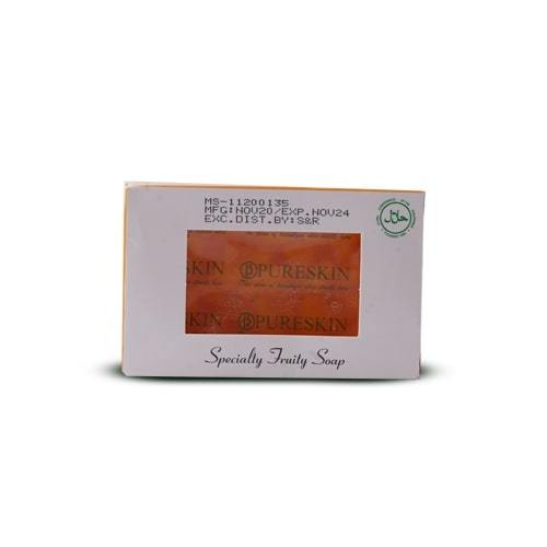 RDL Kuwait - PURE HERABAL PAPAYA FRUITY 4 IN 1 135G - Papaya Fruity Soap for sensitive skin whitens the skin, protects it from the sun, and nourishes the skin, especially sensitive skin.