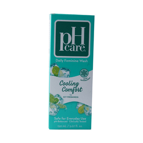 RDL Kuwait - PHCARE intimate wach cooling comfort 150 ml - PH Care Cleanser allows a thorough cleansing of the skin's natural pH, and a special, excellent cleanser that gives a feeling of freshness every time.