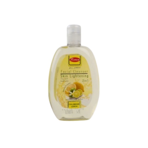 RDL Kuwait - RENEW FACAIL CLEANSER SKIN WHITENING CALAMANSI LEMON 250 ML - 2 in 1 facial cleanser cleanses facial skin to remove deep dirt Lemon is known for its skin whitening properties and calamus is antibacterial and eliminates pimples and other skin blemishes