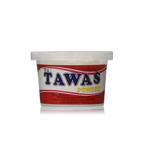 RDL Kuwait - RDL Tawas Powder Red 45g - Tawas powder can be used under the armpits to prevent bad odors and stains. 
 Package color is red. 
 Warnings and Precautions: Not for use by children under three (3) years of age. Avoid contact with eyes. Do not use if skin is broken or inflamed. Discontinue use if rash, redness or itching occurs. Avoid exposure to sunlight when using this product. Consult your doctor if irritation persists. 
 Store in a dry place at a temperature not exceeding 30°C.