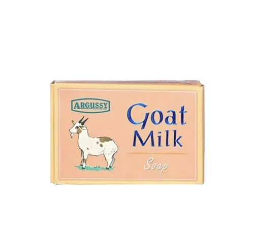 ARGUSSY GOAT MILK SOAP 80G - صابون بخلاصة حليب الماعز بالكولاجين يغذي البشرة ناعمة وطرية. يساعد على التجاعيد تتلاشى وتفاوت لون البشرة.