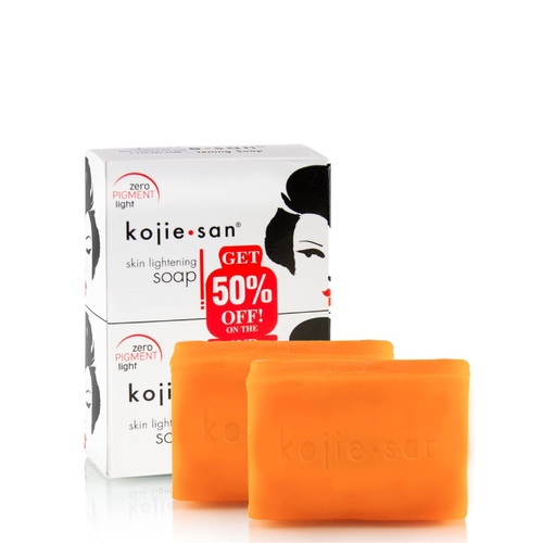 RDL Kuwait - KOJIE . SAN SKIN LIGHTENING SOAP 135 G 2 PCS - Contains natural kojic acid that helps brighten the skin and whiten dark spots due to acne, age spots, freckles and sun-damaged skin.