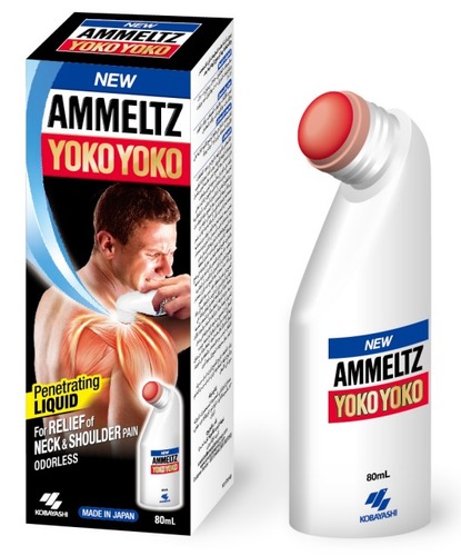 AMMELTZ YOKO YOKO PENETRATING LIQUID FOR RELIEF OF NECK & SHOULDER PAIN ODORLESS 80ML