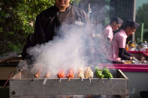 BBQ Live Station