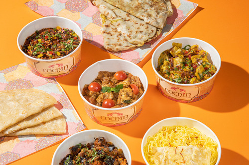 Hamsa Box - Perfect Box for your gathering breakfast or dinner  Comes with Romali bread or chapati bread or naan bread