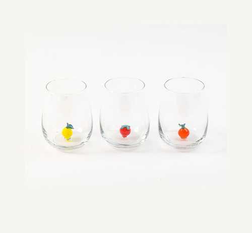 Mix fruits glass - 6 PCs mix fruit