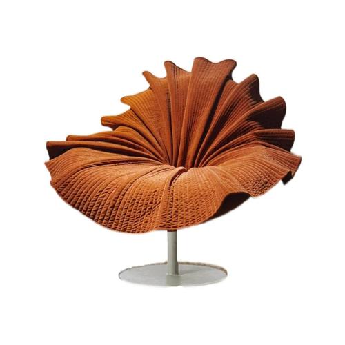 Chair - Flower chair velvet fabric  size 98*105*87cm