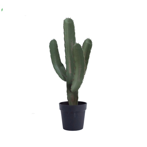 artificial Cactus - artificial Cactus with plastic pot  hight 63.5 cm