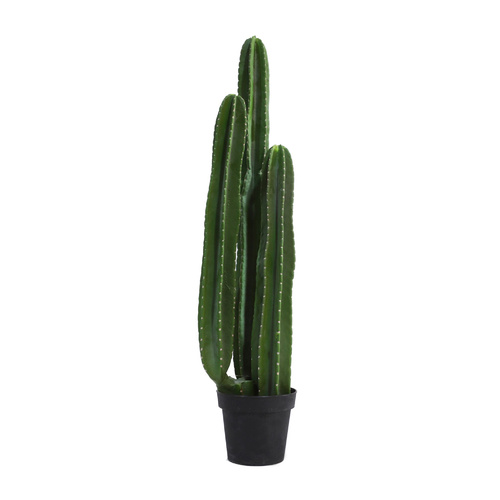 artificial Cactus - artificial Cactus with plastic pot  hight 100 cm