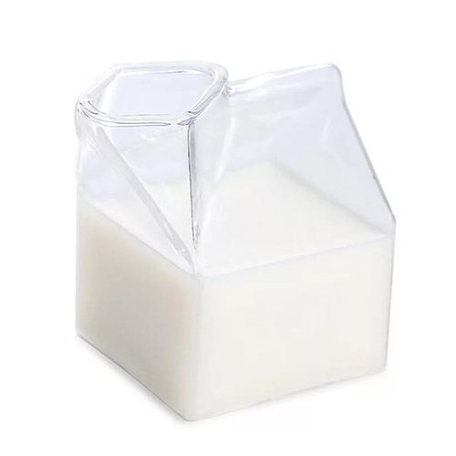 milk glass container - Glass container  200-300 ml