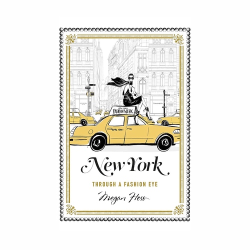 new york book - Book by megan hess  size ‎6 x 0.75 x 8.75 inches