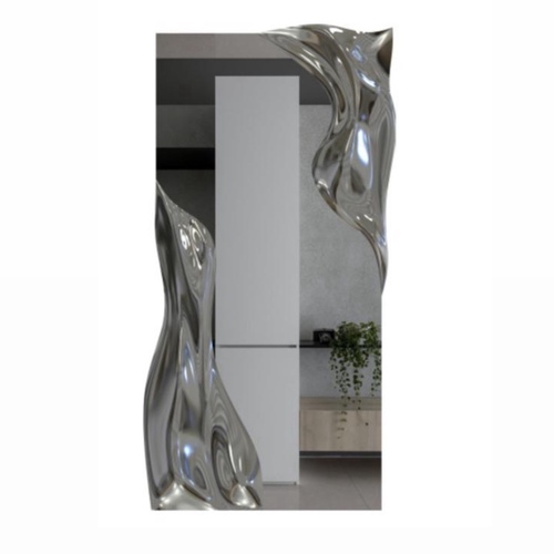 The Table Outfits - steel mirror - Strengthened plastic MDF  size 96*180*15