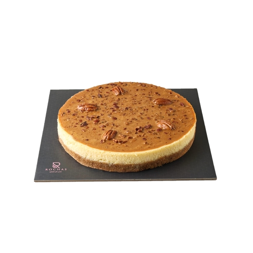 Pecan Cheesecake - تشيز كيك بالكراميل والبيكان