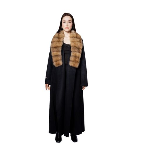 Jacket Sable fur with cashmere - martil 135 cm