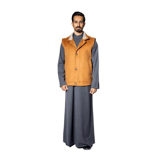MENS VEST A1 - CINAMON
