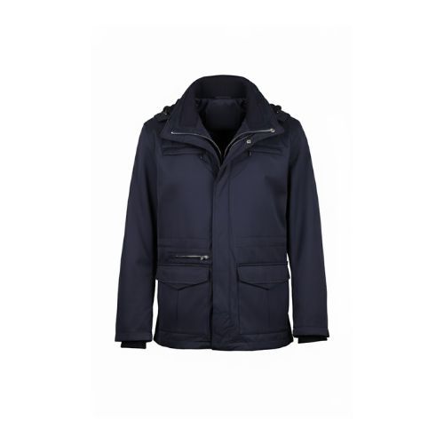 Raincoat Jacket And Fabric Lining With Hood -027-1-103 - B