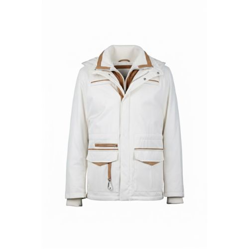 Raincoat Jacket And Fabric Lining With Hood -027-1-25 - B