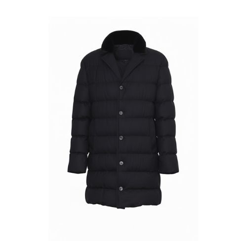 Fabric Jacket With Dark Bat Lining -0102- Black