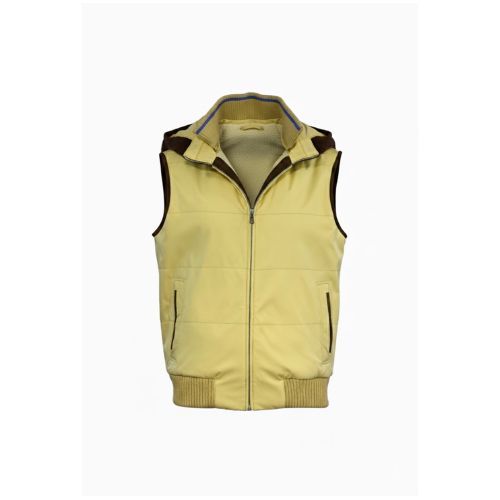Raincoat Vest With Fabric Lining And hood With Fur Rex Rabbit - 031 -  93