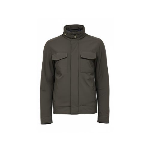 Raincoat Jacket With Cotton Lining -0117- Brown