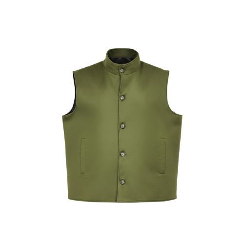 Fabric Vest with Polyester 2 -0133- Green