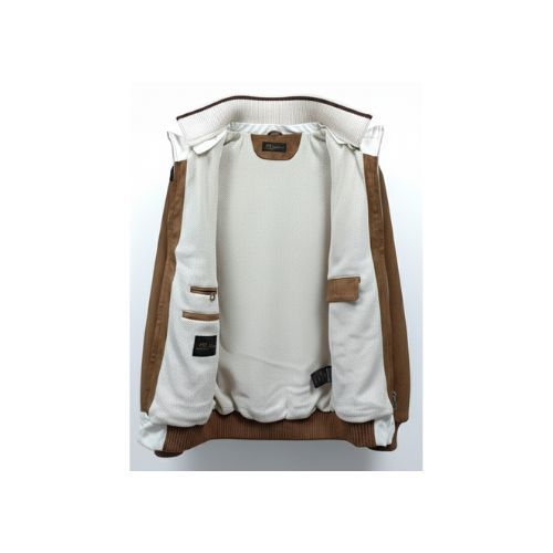 Raincoat Vest With Fabric Lining And hood With Fur Rex Rabbit - 031 -  .25
