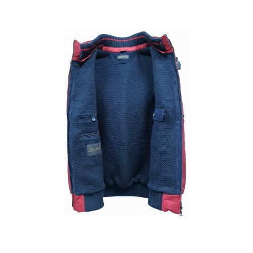 Raincoat Vest With Cashmere Lining And hood With Fur Rex Rabbit - 031 -