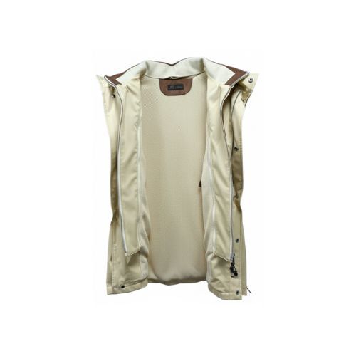 Vest Raincoat with Wool & Hoodie with Fur - 028- 93