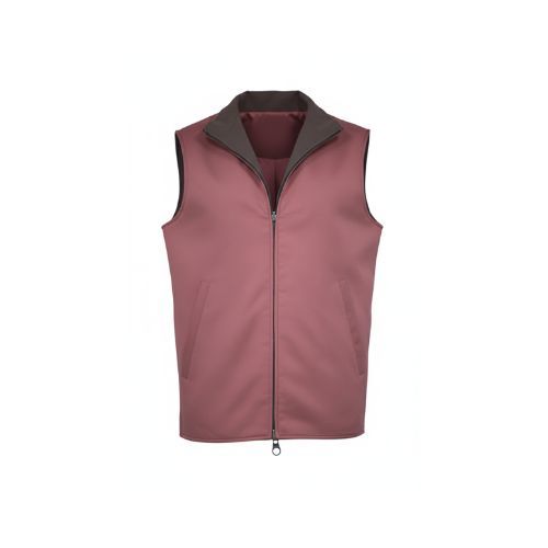 Raincoat Vest With Cashmere Double Face - 003-A-39