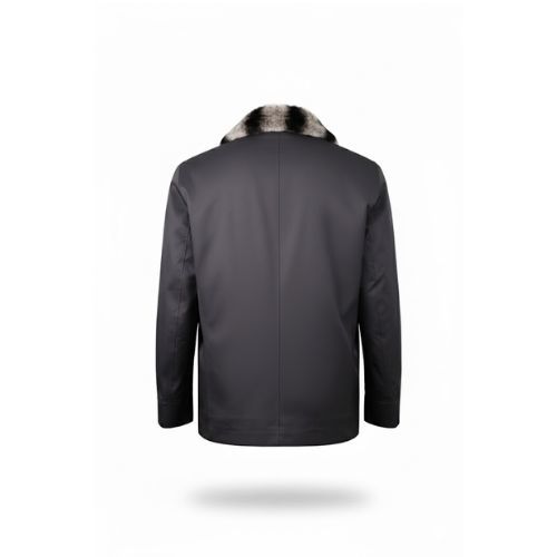 Raincoat Jacket With Fur Rex Rabbit - 014 - 89