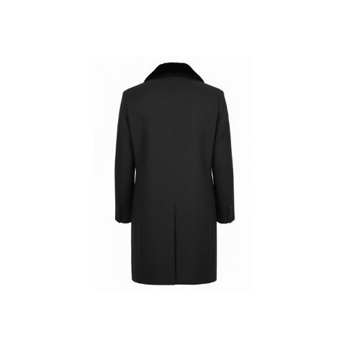 Fabric Jacket  With Cotton Lining and Mink Fur-021-35