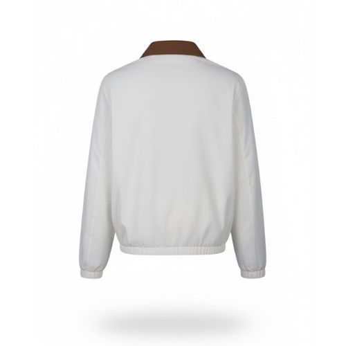 Raincoat Jacket With Cotton Double Face - 008 -  25