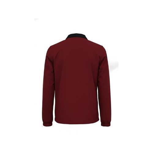 Raincoat Jacket With Cotton Double Face -0116- Maroon