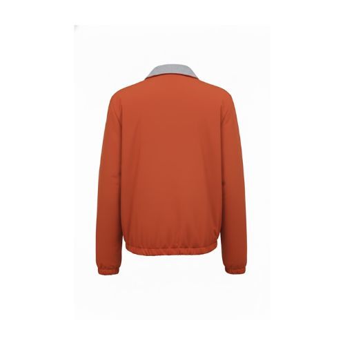 Raincoat Jacket With Cotton Double Face -0116- Orange