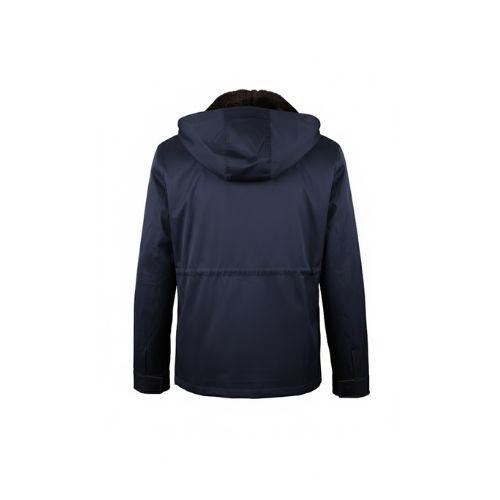 Raincoat Jacket With Fur Rex Rabbit, Lining and Hood - 0013 - 103