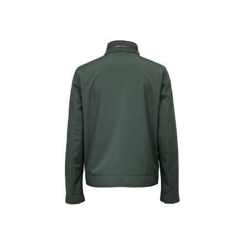 Raincoat Jacket With Cotton Lining -0117- Green