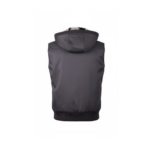 Raincoat Vest With Cotton Lining and Hood With Fur Rex Rabbit-020-89