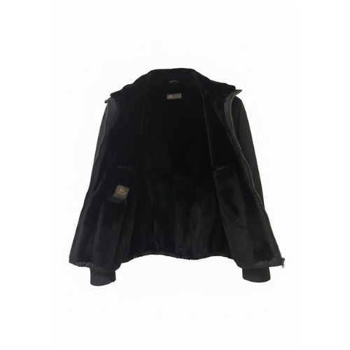 Raincoat Jacket With Fur Rex Rabbit - 009 - 3