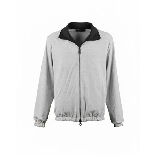 Raincoat Jacket With Cotton Double Face - 008 - 3