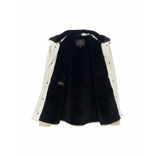 Raincoat Jacket With Fur Rex Rabbit - 014 - 25