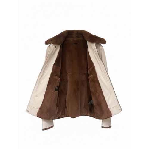 Raincoat Jacket With Rex Rabbit and Fabric Lining- 011 - 11